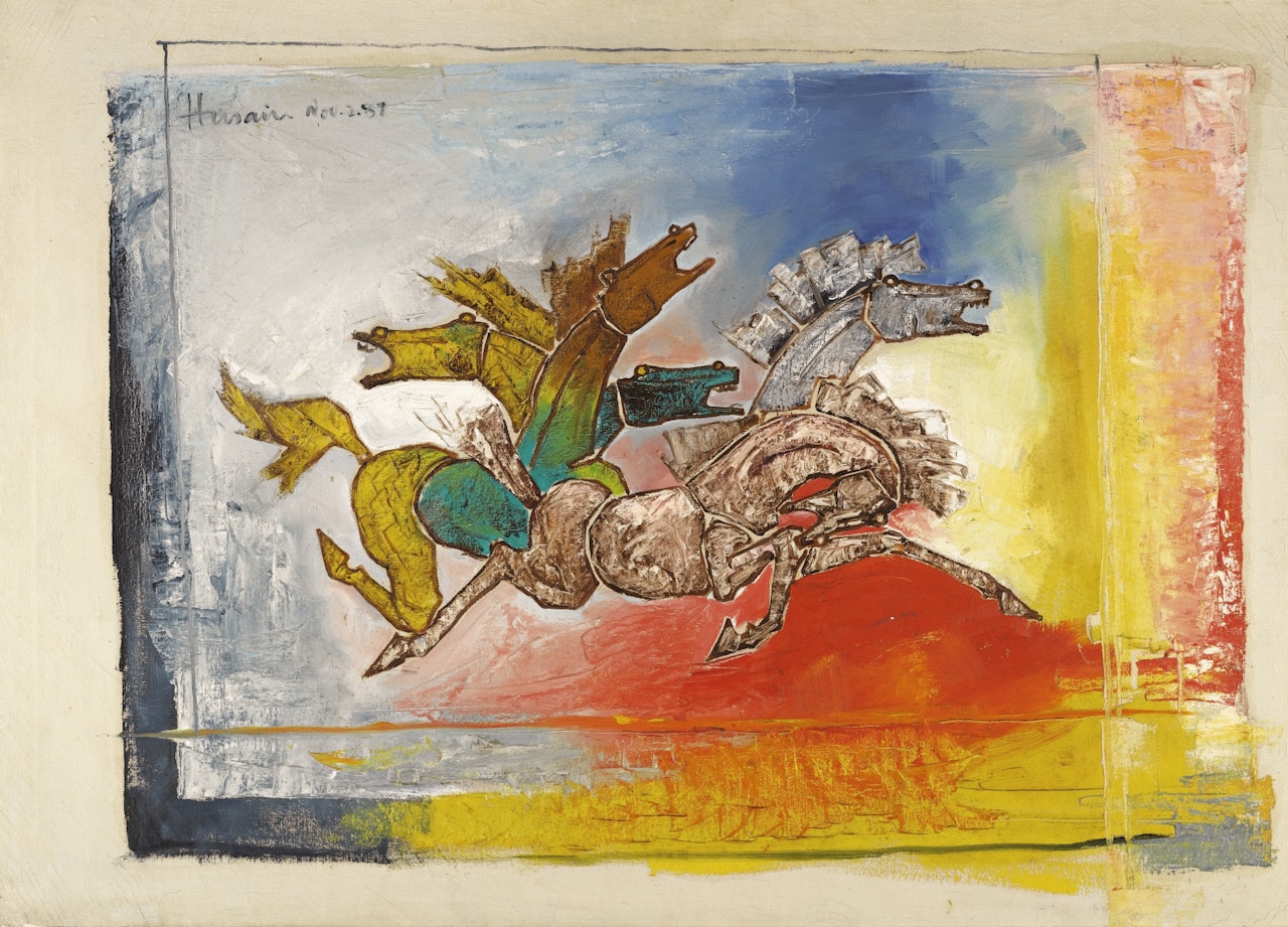 UNTITLED by M.F. Husain