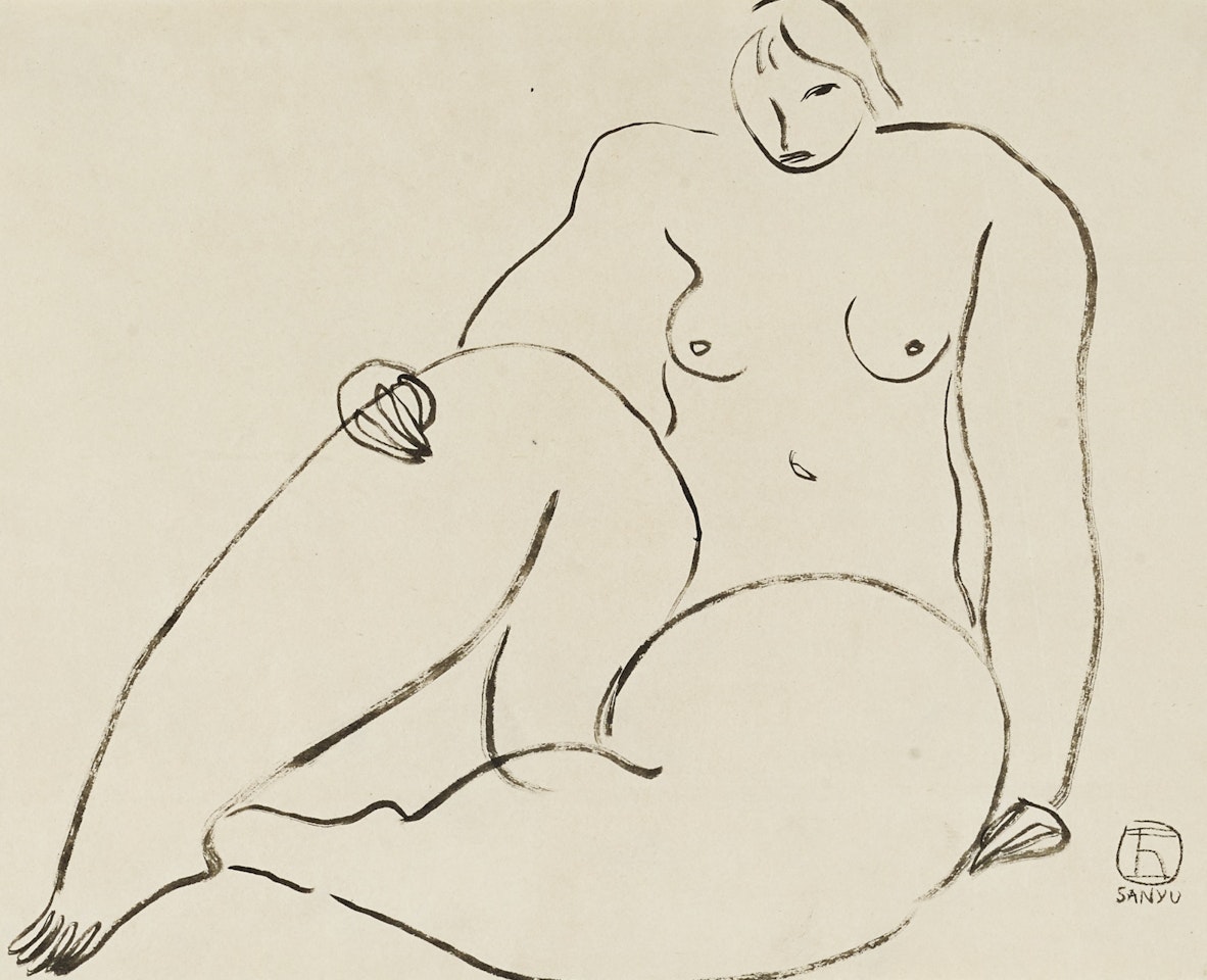 FEMME ASSISE by Sanyu