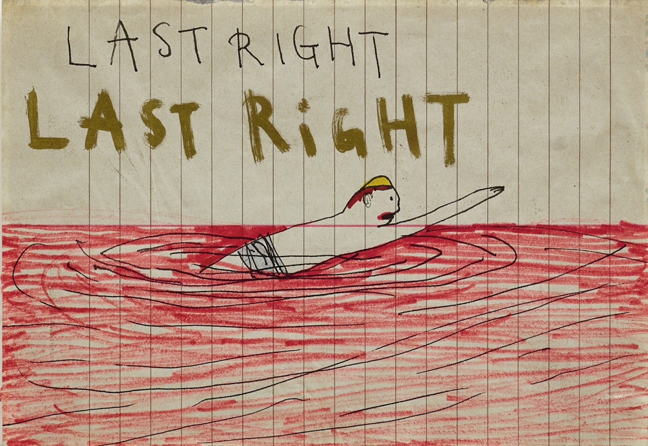UNTITLED (LAST RIGHT) by Yoshitomo Nara