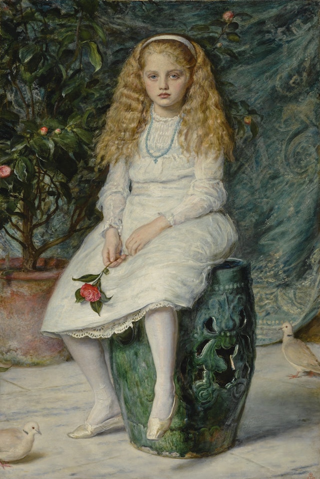 NINA, DAUGHTER OF FREDERICK LEHMANN, ESQ. by John Everett Millais