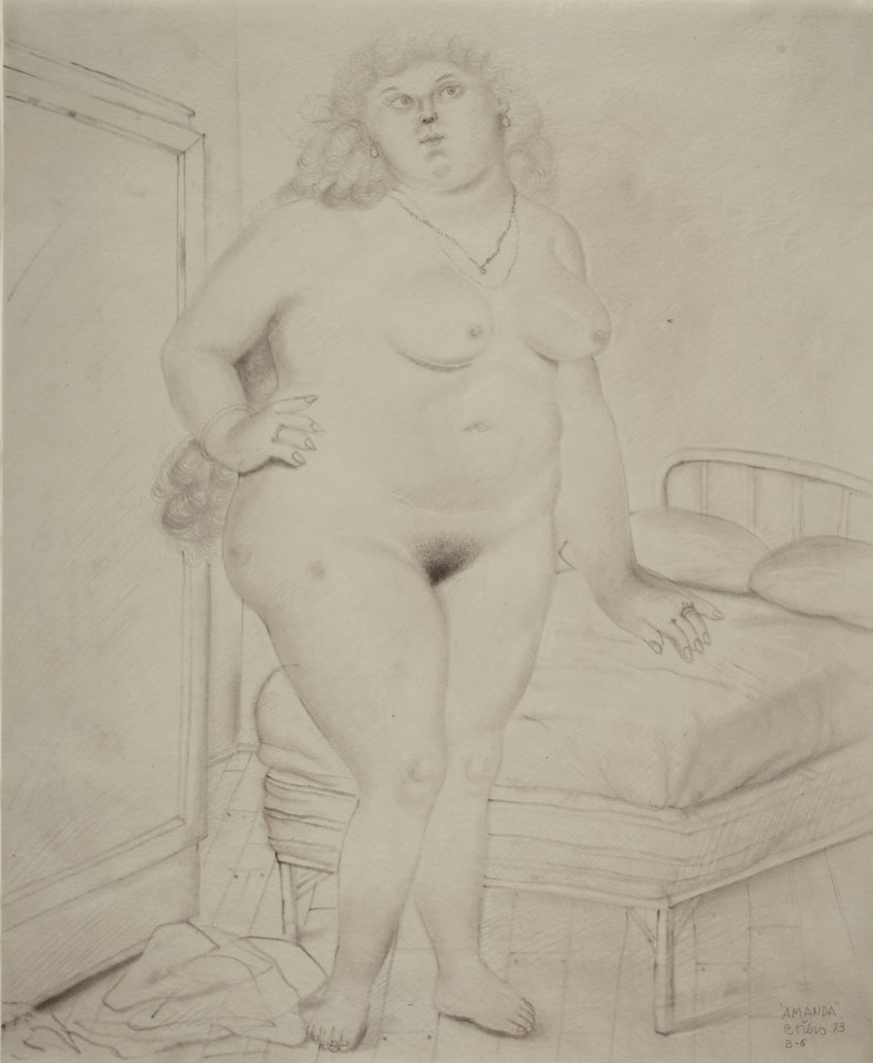 AMANDA by Fernando Botero