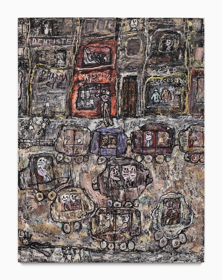 MAISON FONDÉE by Jean Dubuffet