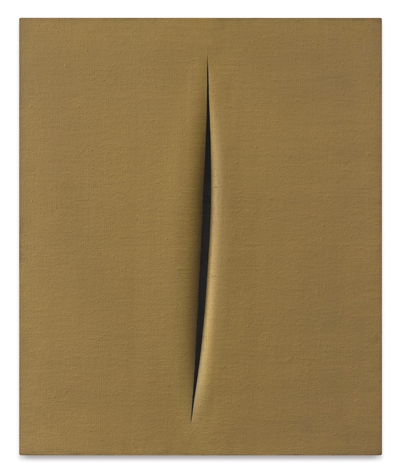 CONCETTO SPAZIALE, ATTESA by Lucio Fontana
