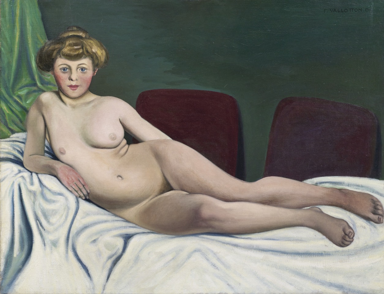 FEMME COUCHÉE by Félix Vallotton