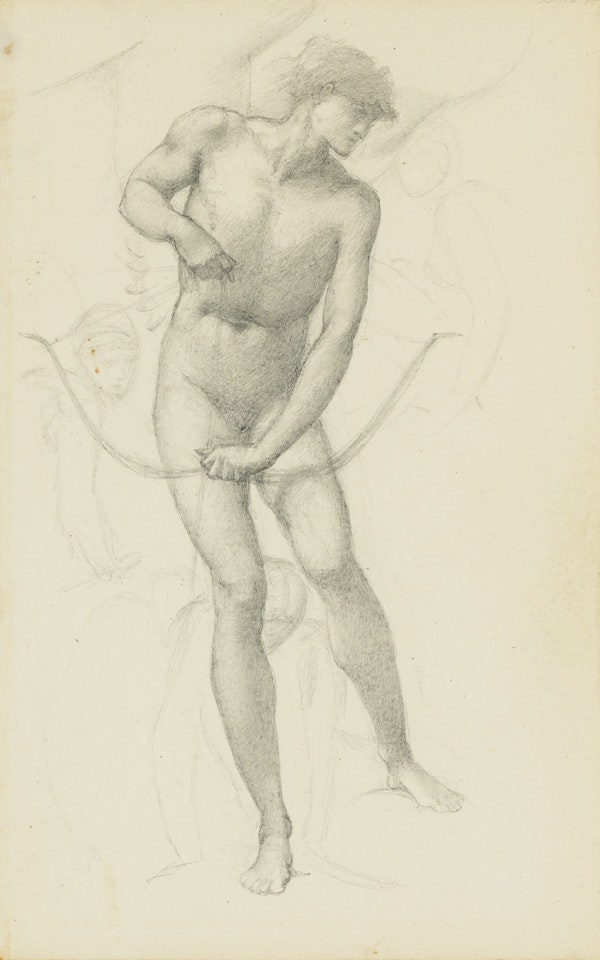 CUPID'S HUNTING FIELDS by Edward Coley Burne-Jones