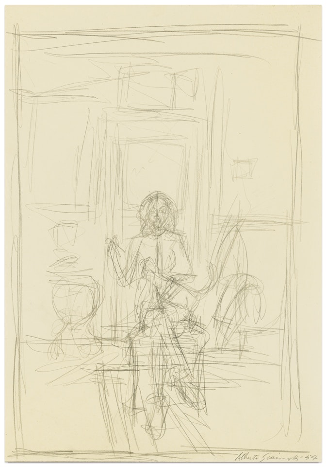 ANNETTE À STAMPA by Alberto Giacometti