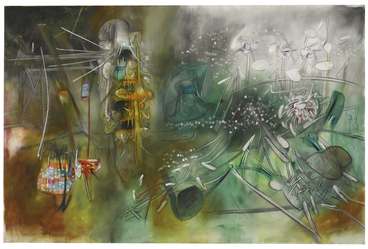 LET ANY FLOWERS BLOOM by Roberto Matta