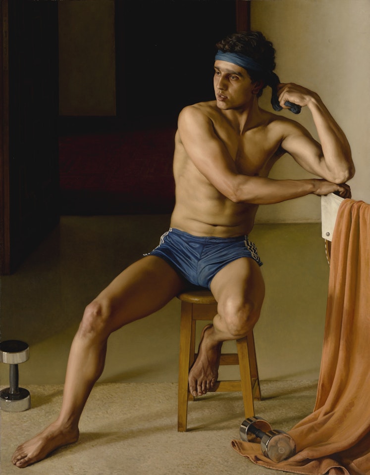 NOUREDDINE (PORTRAIT OF A YOUNG MAN) by Claudio Bravo
