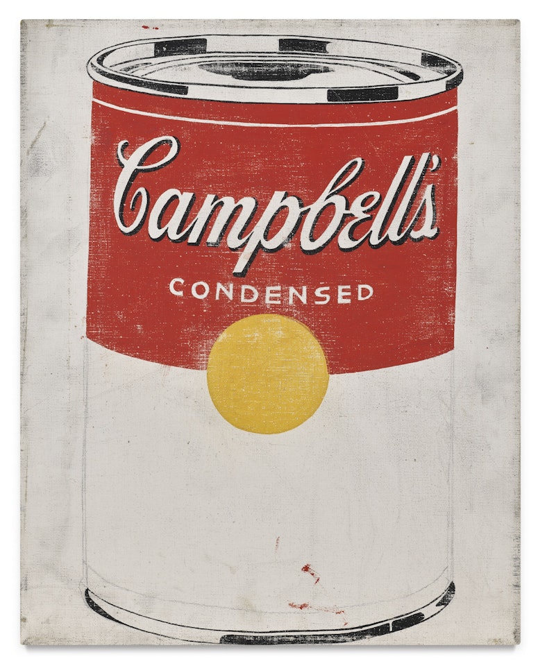 CAMPBELL'S SOUP CAN by Andy Warhol