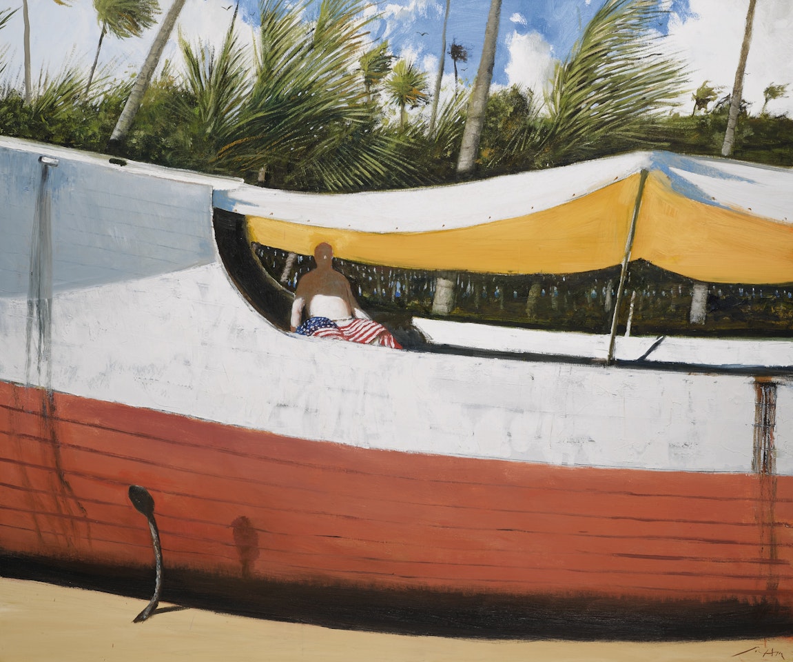 CASTAWAY by Julio Larraz
