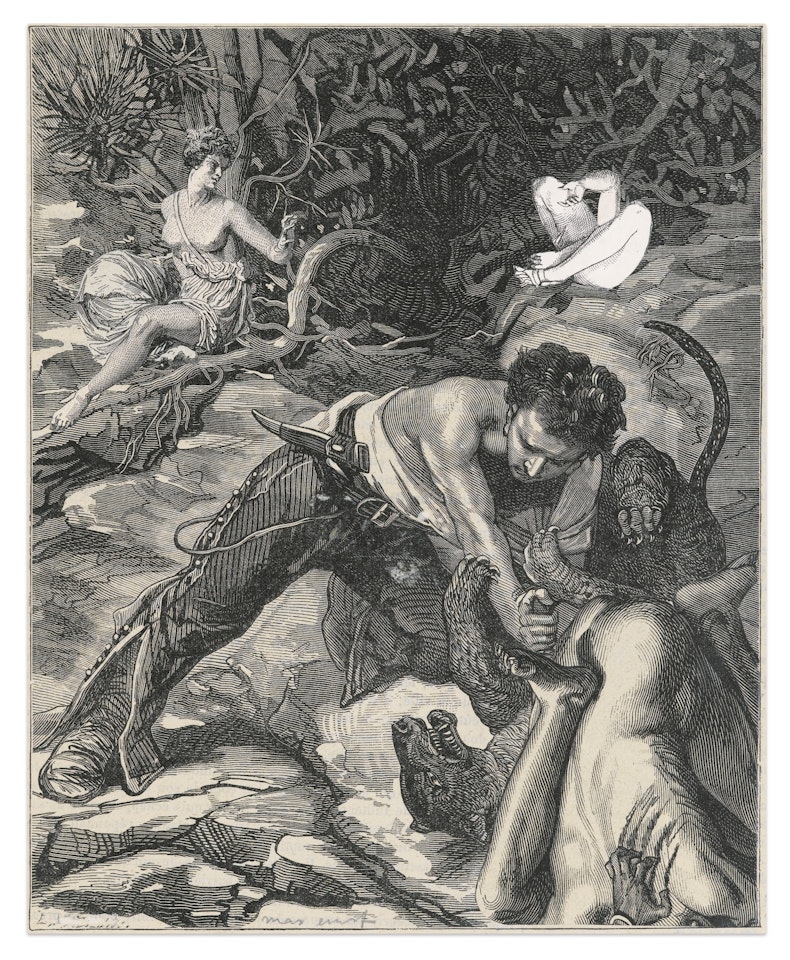 "... ET TOUT EST INHUMAIN" by Max Ernst