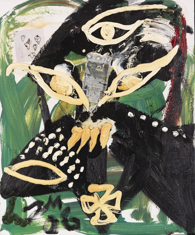Dampfkraft der Kunst (Du bist ein Tier) by Jonathan Meese