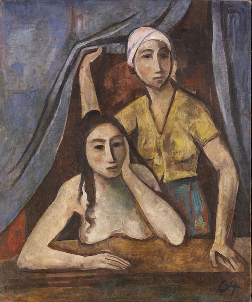 Am Fenster by Karl Hofer