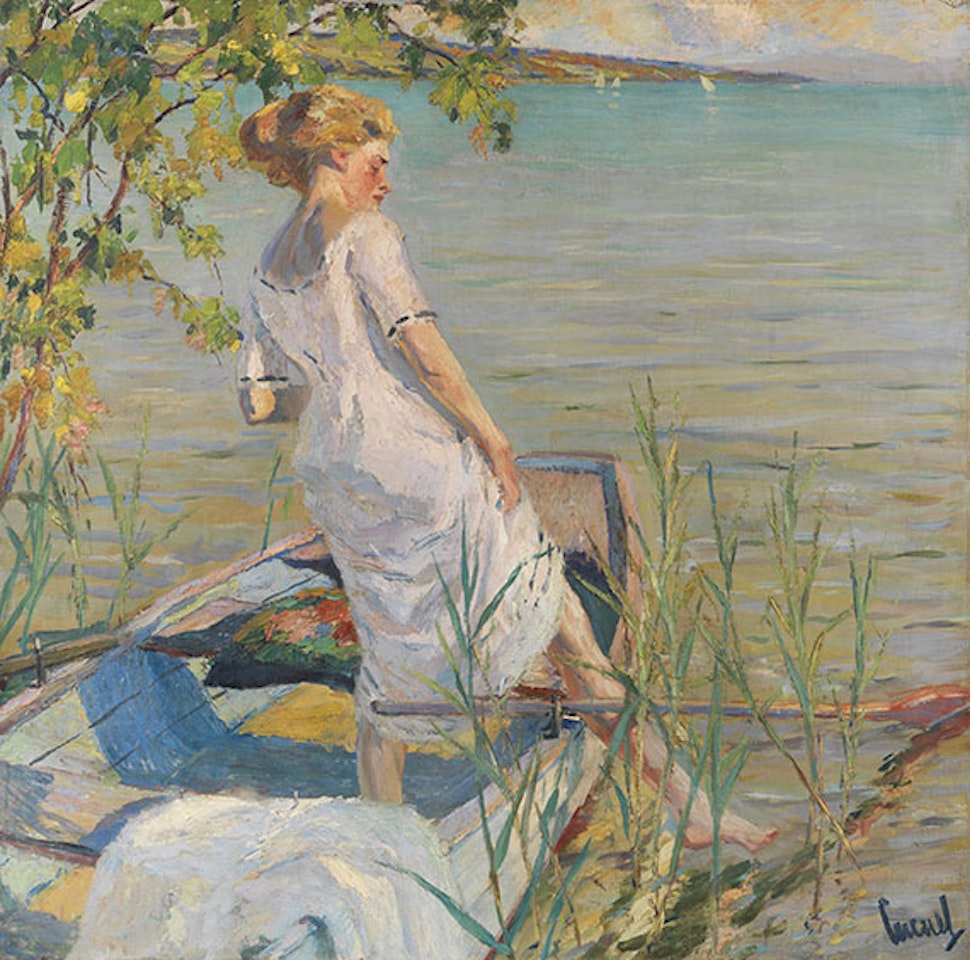 Sommermorgen am Starnberger See by Edward Cucuel