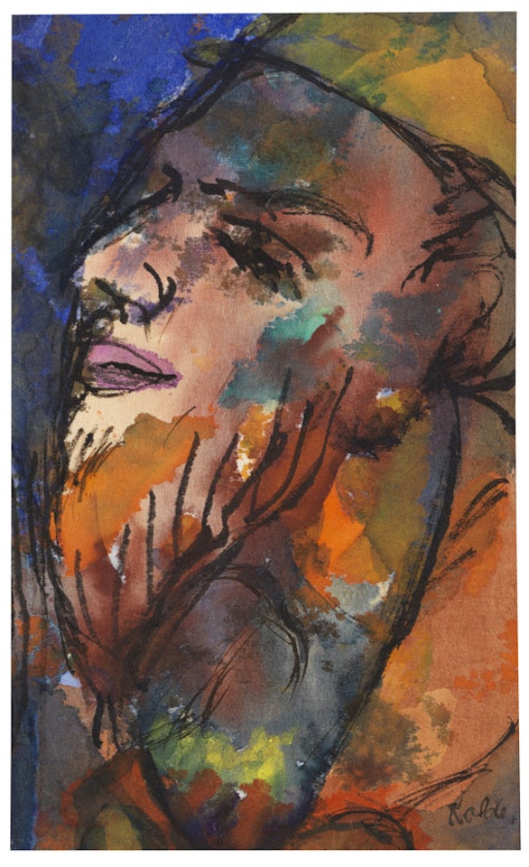 Schauender by Emil Nolde