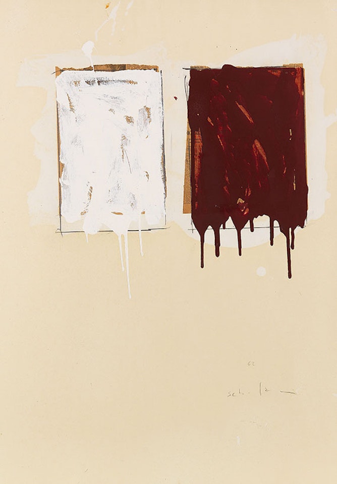 Ohne Titel by Mario Schifano