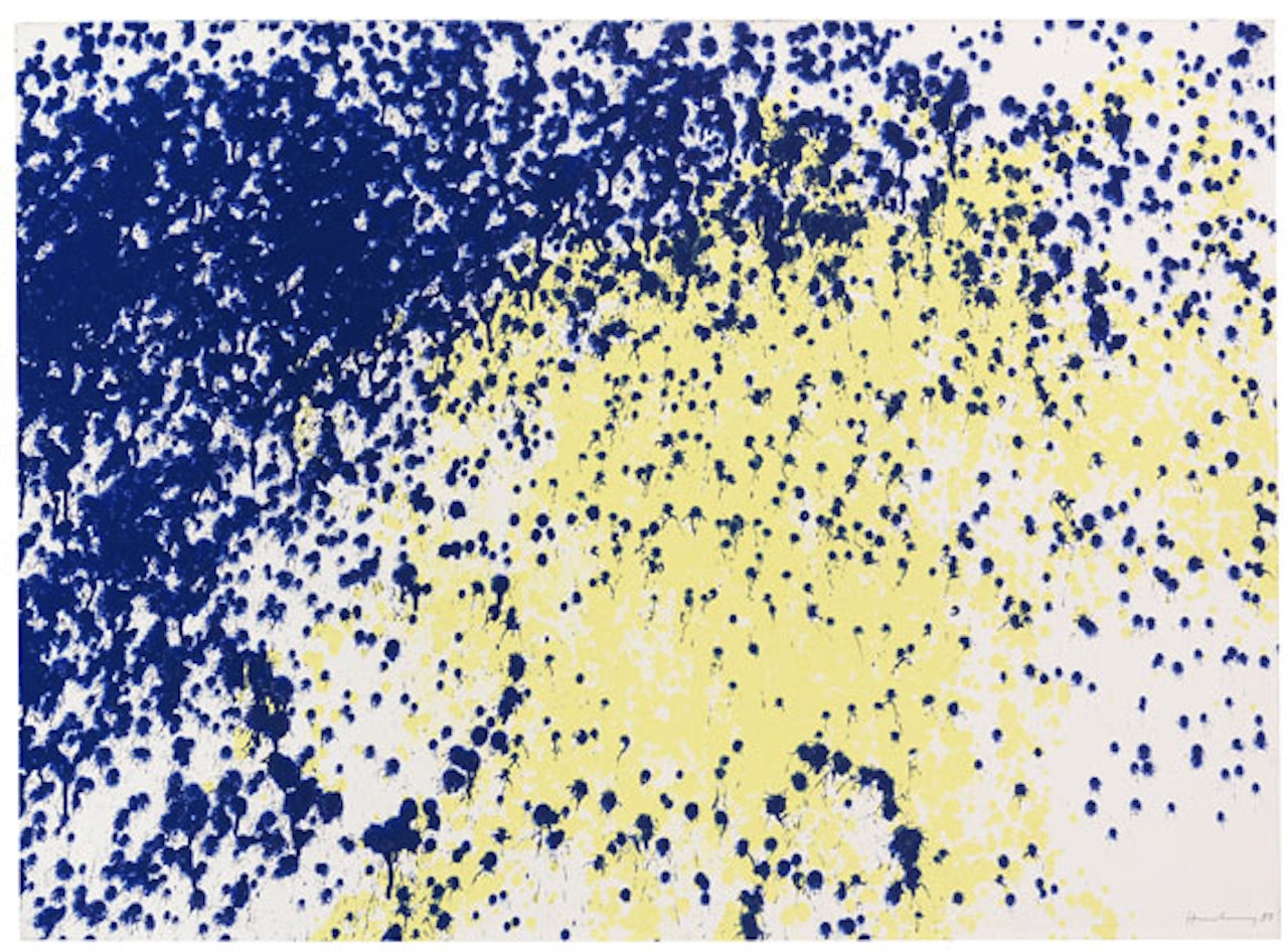 T 1987 - H 22 by Hans Hartung