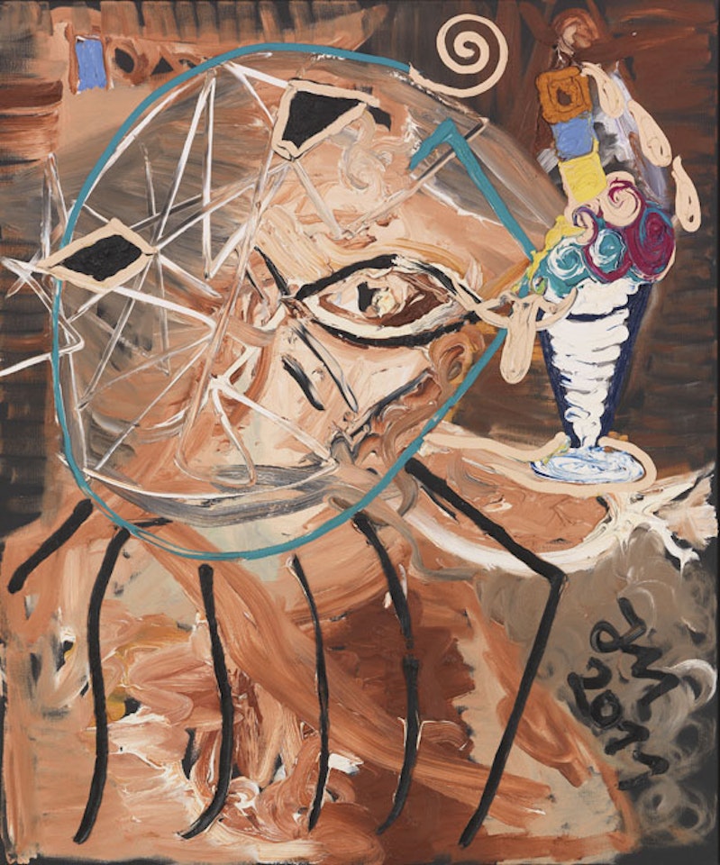Die Mutterspuhle rotiert den Meese zu Frischeis by Jonathan Meese