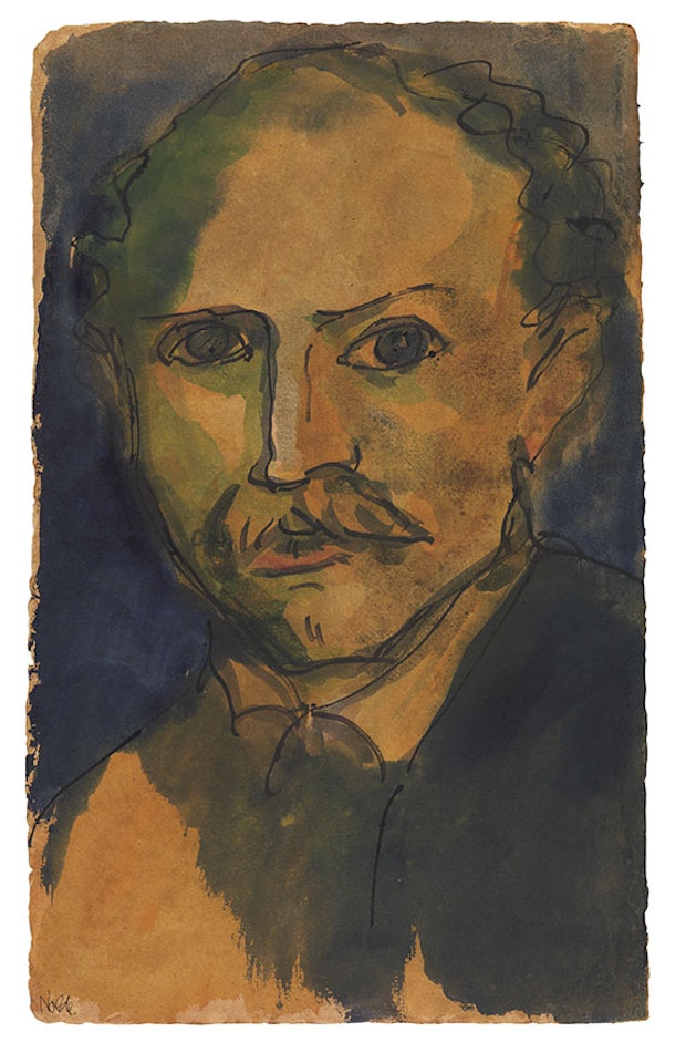 Selbstporträt by Emil Nolde