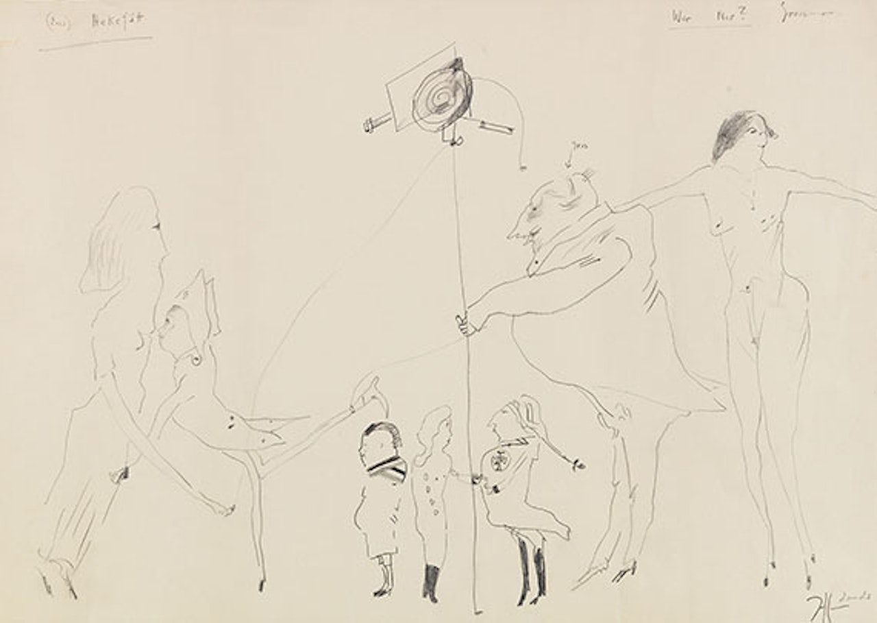 Ohne Titel by Horst Janssen