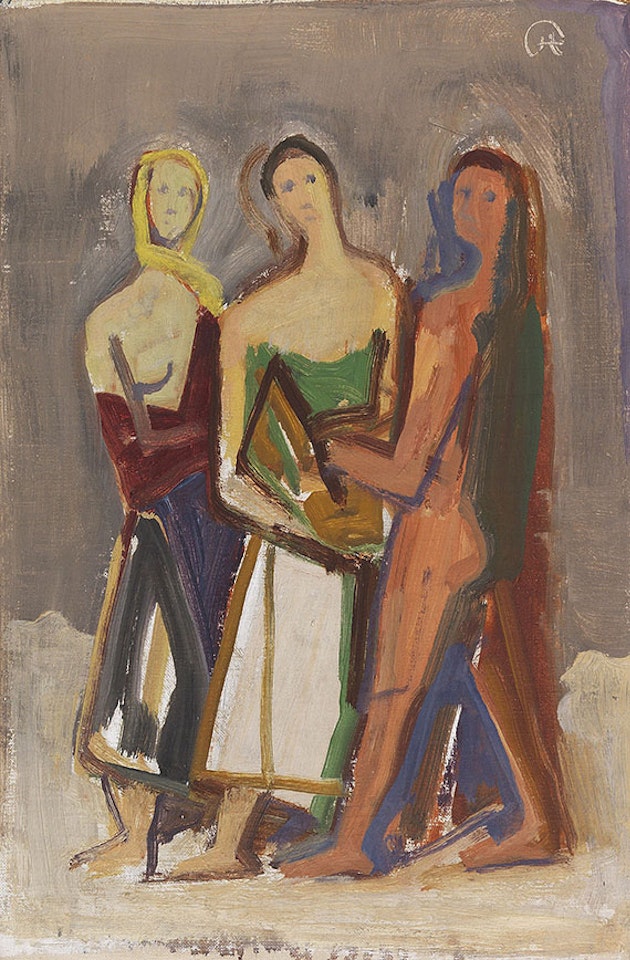 Frauengruppe by Karl Hofer