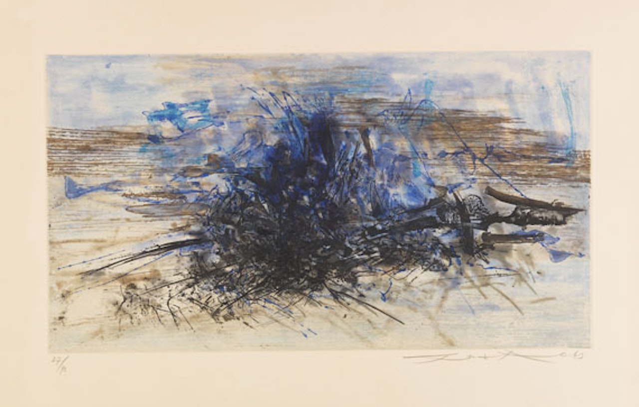 Sans titre by Zao Wou-Ki