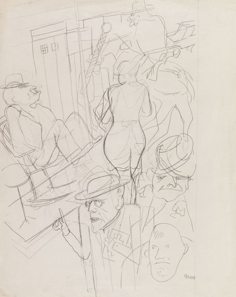 Die Stadt Oklahoma by George Grosz