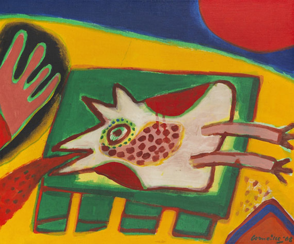 Table de l'oiseau qui crie by Corneille