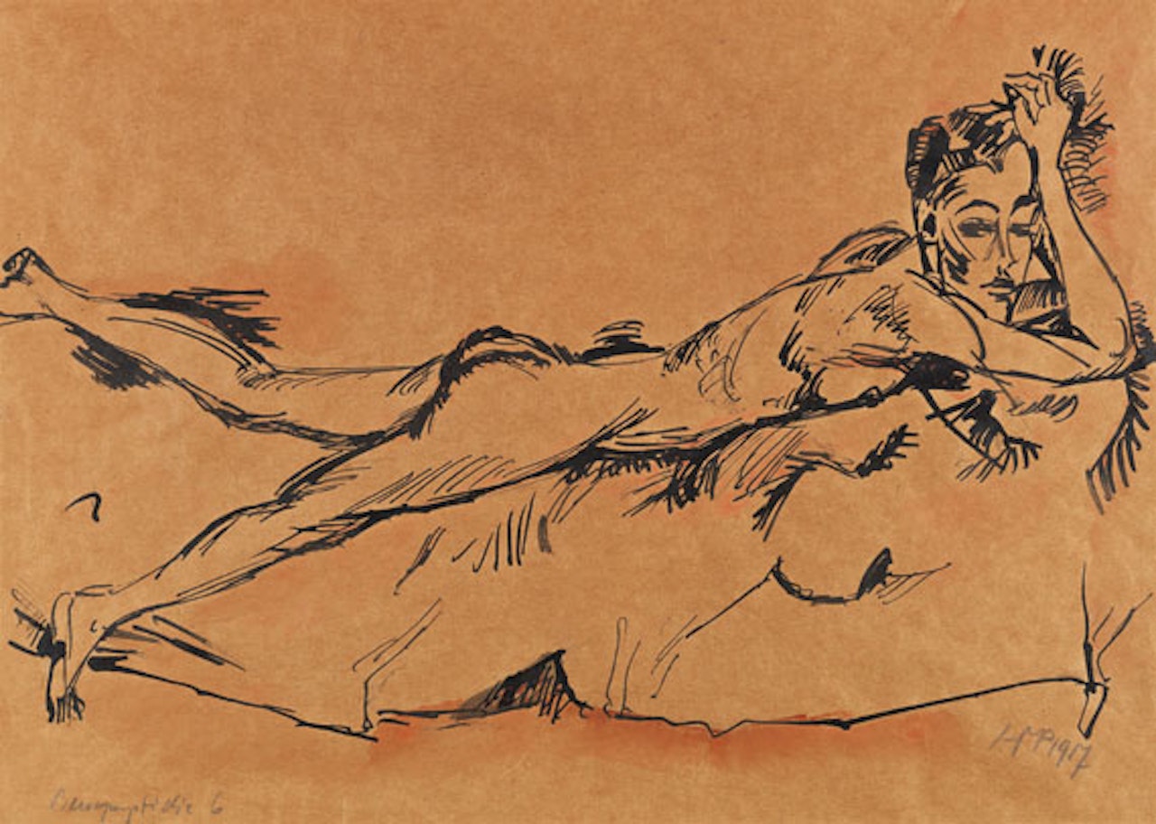 Bewegungsstudie 6 by Max Pechstein