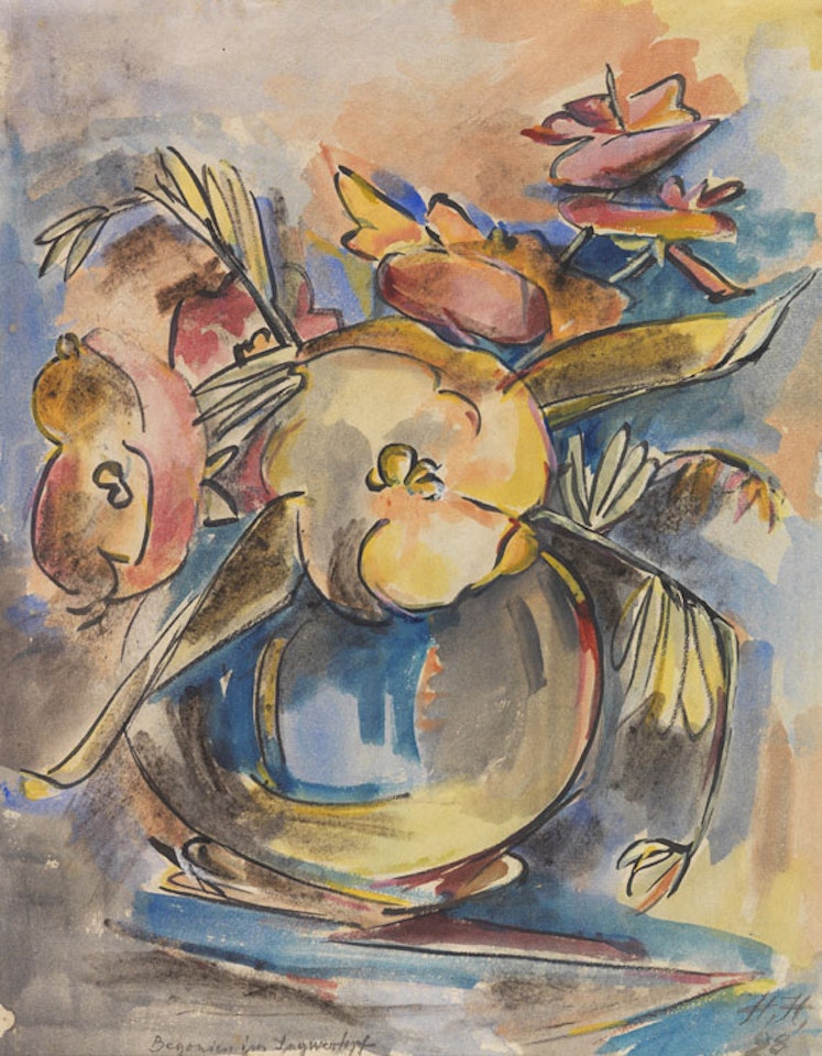 Begonien im Ingwertopf by Hannah Höch
