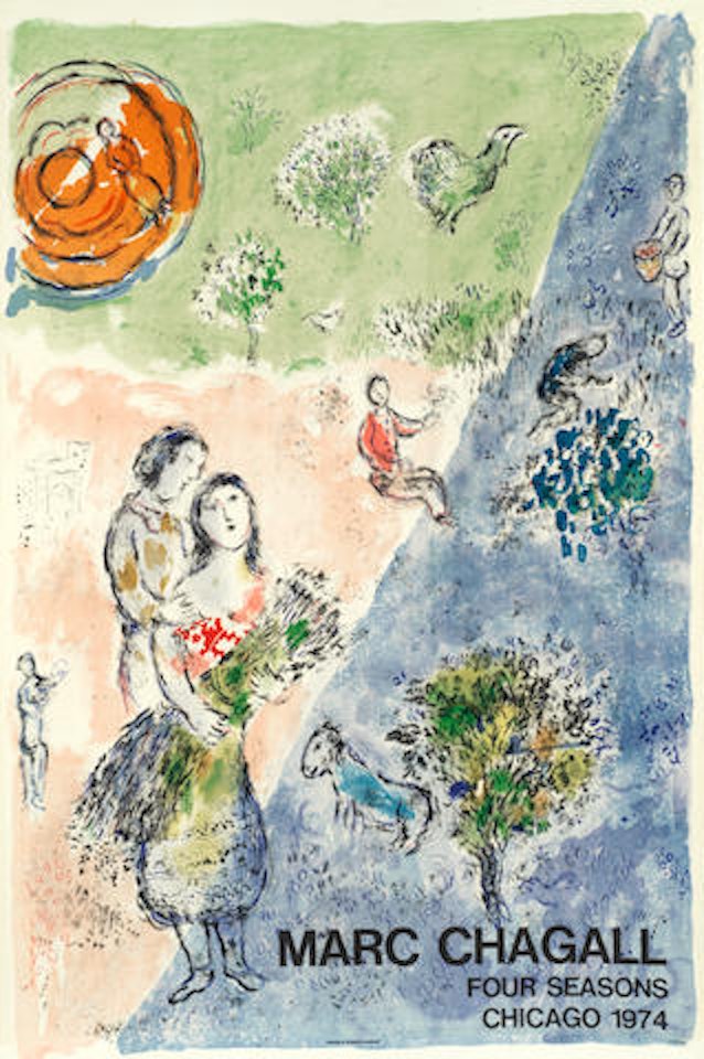 The Four Seasons by Marc Chagall