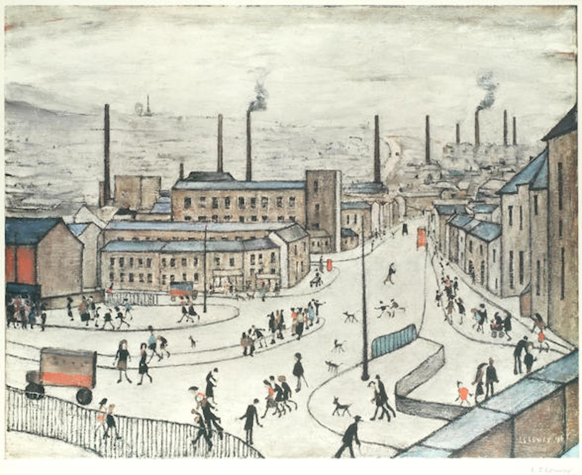 Huddersfield by Laurence Stephen Lowry