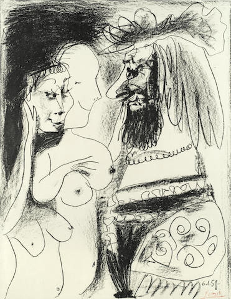 Le Vieux Roi by Pablo Picasso