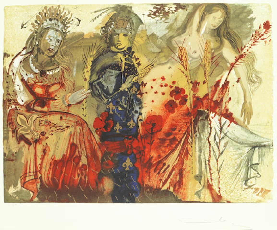 The Four Seasons by Salvador Dali