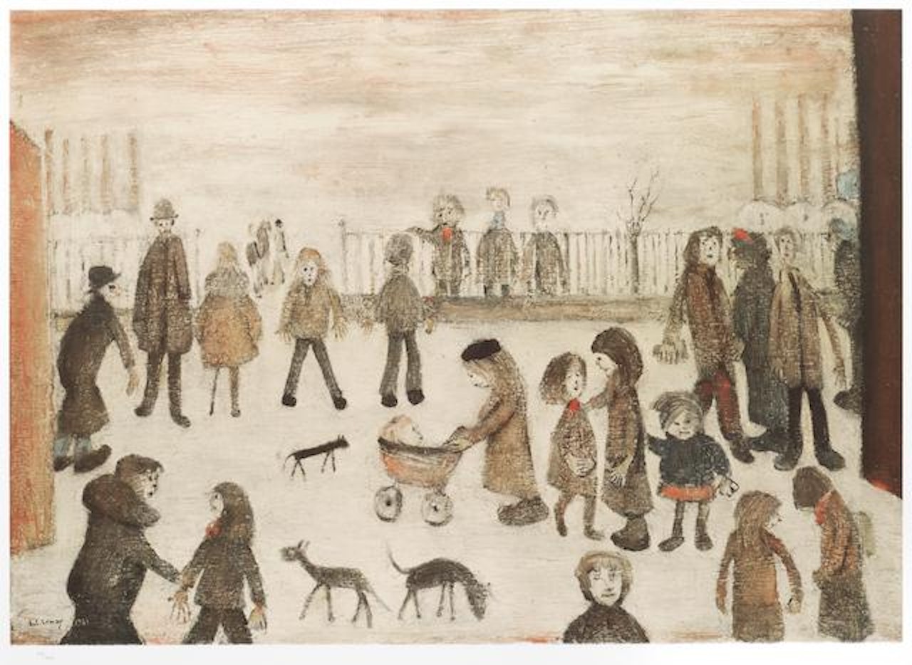 The Park by Laurence Stephen Lowry