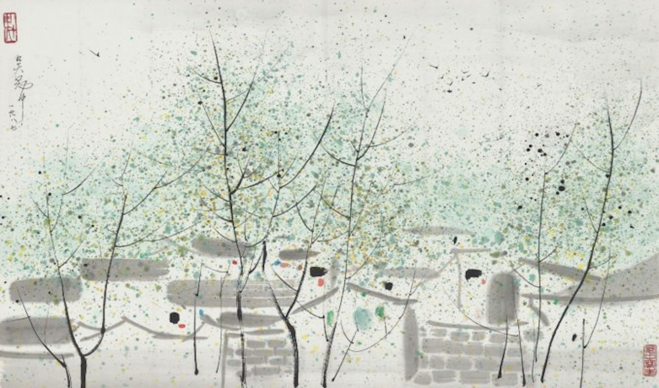 New Spring by Wu Guanzhong