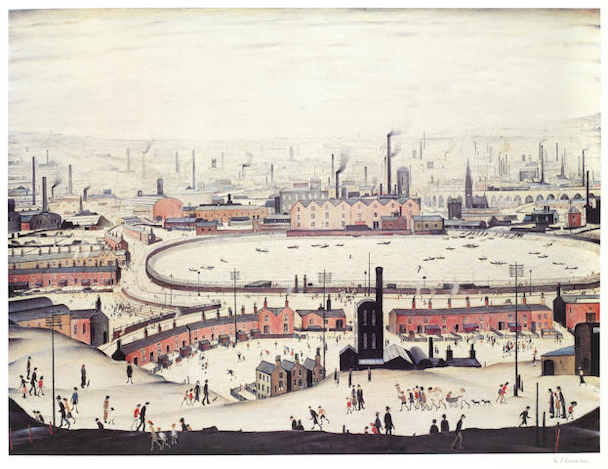 The Pond by Laurence Stephen Lowry