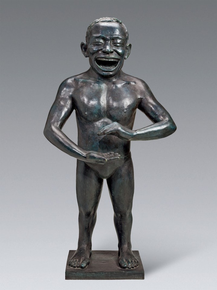 Statue B by Yue Minjun