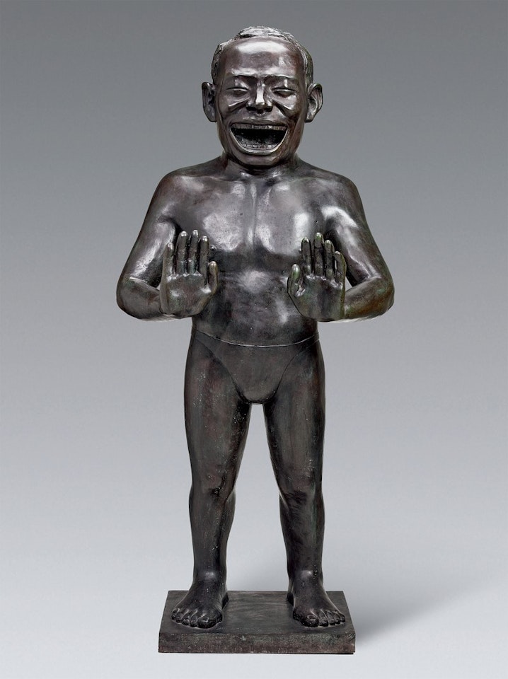 Statue C by Yue Minjun