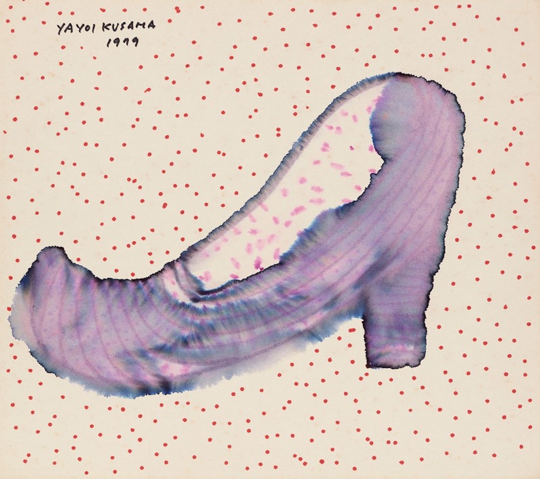 Shoe by Yayoi Kusama