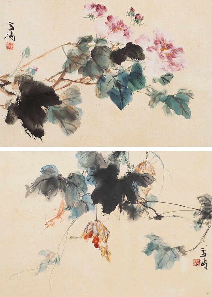 Flowers by Wang Xuetao