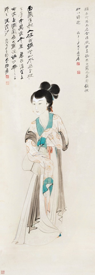 Lady by Zhang Daqian