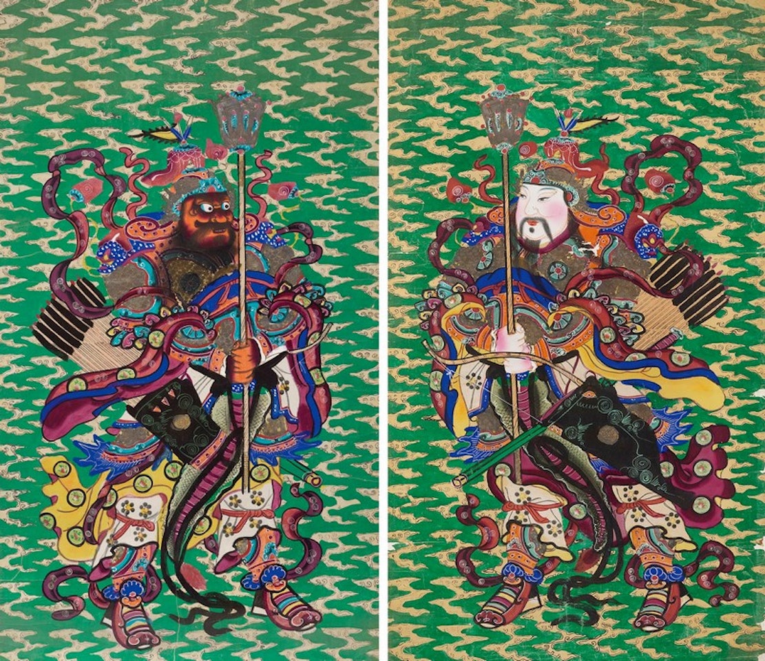 Menshen (Divine Guardian Of Gates) by Chinese School