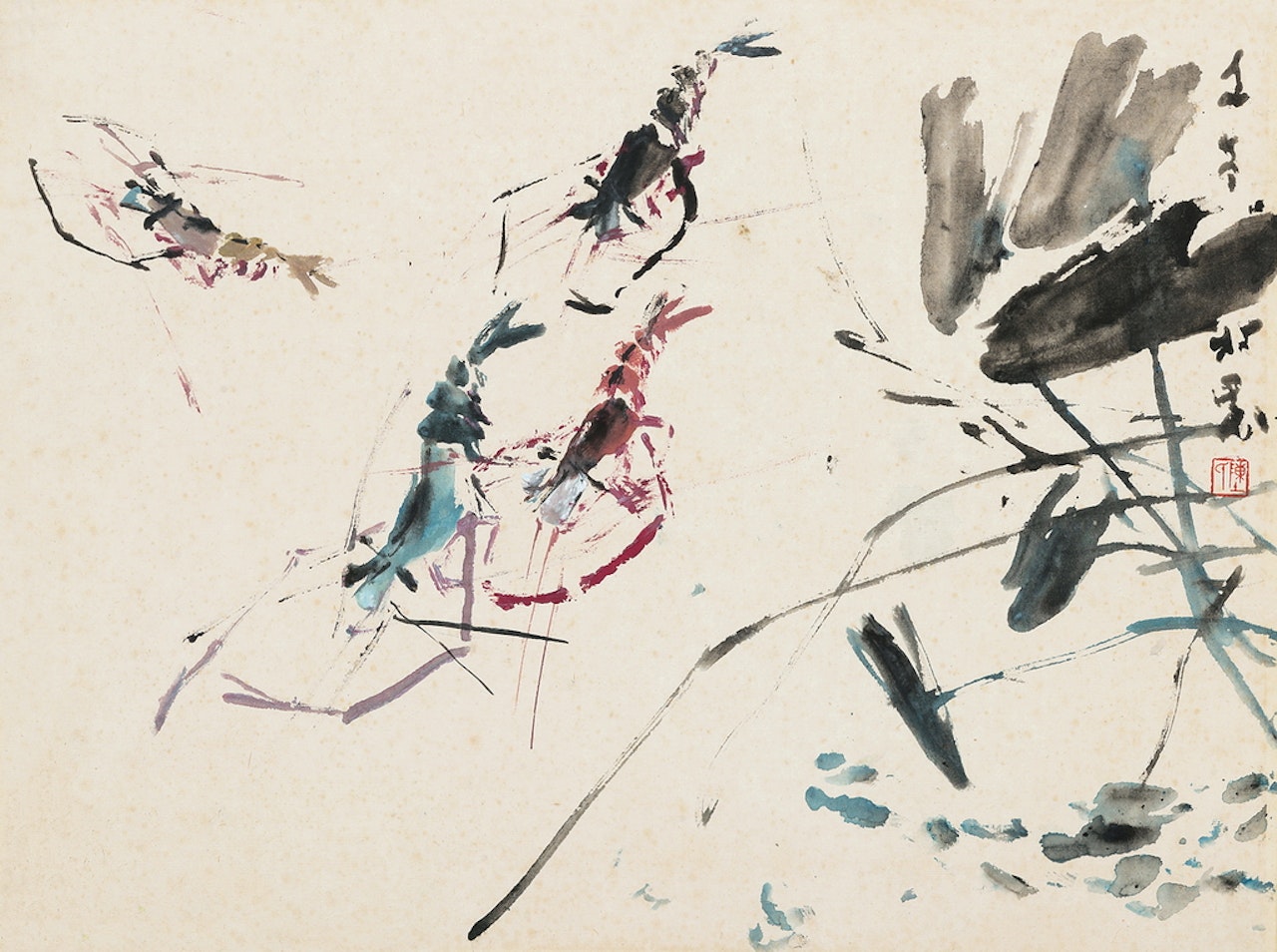 Shrimps by Chen Wen Hsi