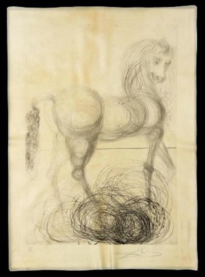 Untitled from Babylone Suite ,
1973 by Salvador Dali