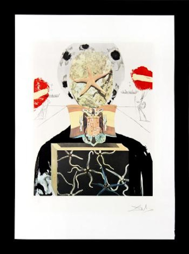 Surrealist king ,
1971 by Salvador Dali