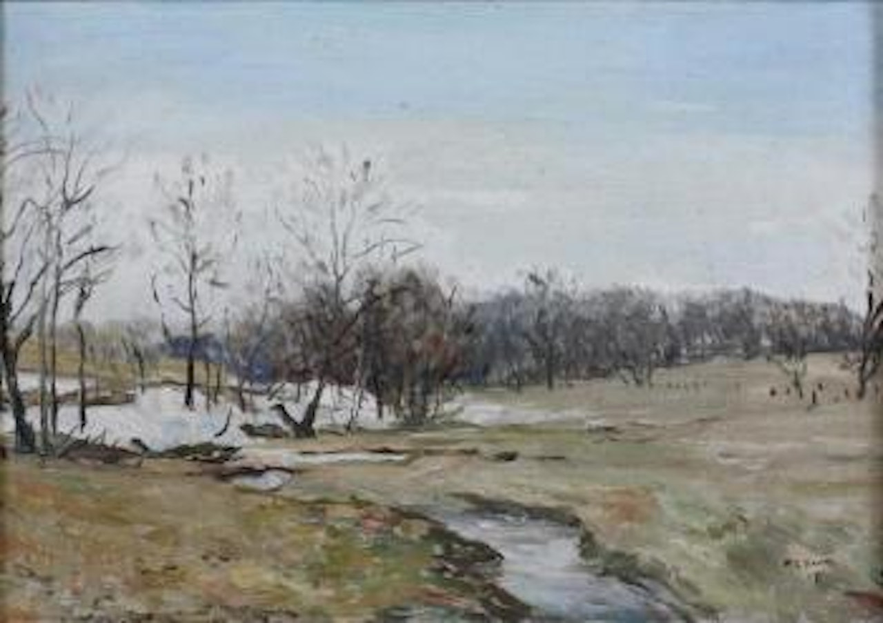 Brook near Pleasant Valley ,
1947 by Walter Emerson Baum