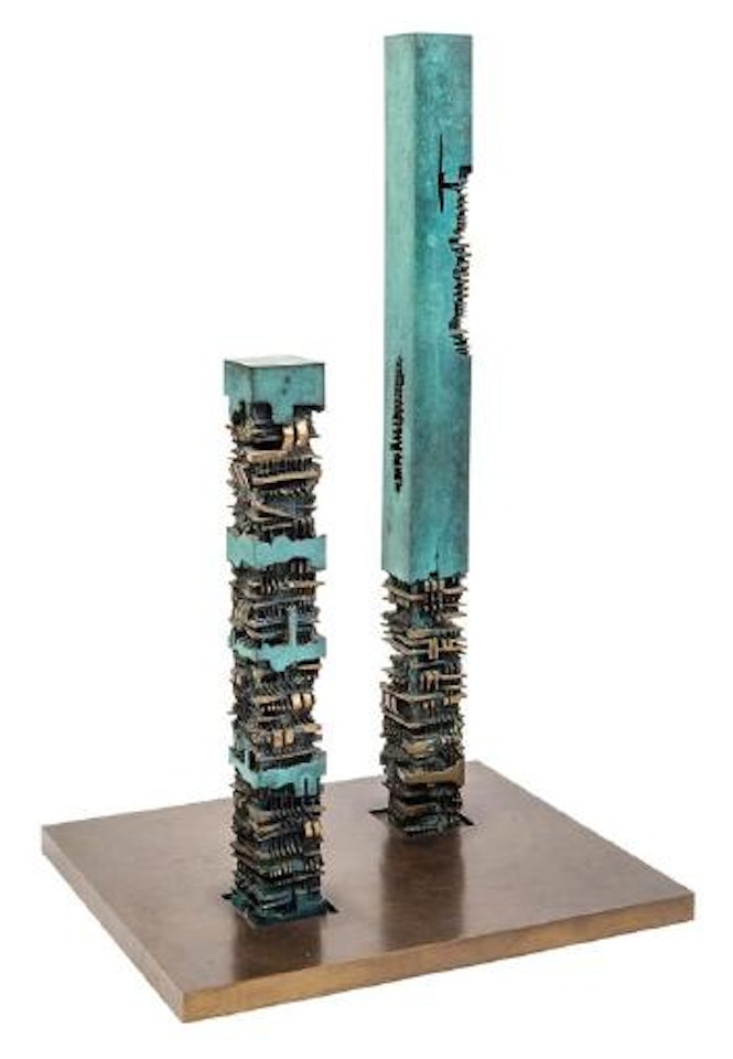Pillars in Amaliehaven IV ,
1981 by Arnaldo Pomodoro