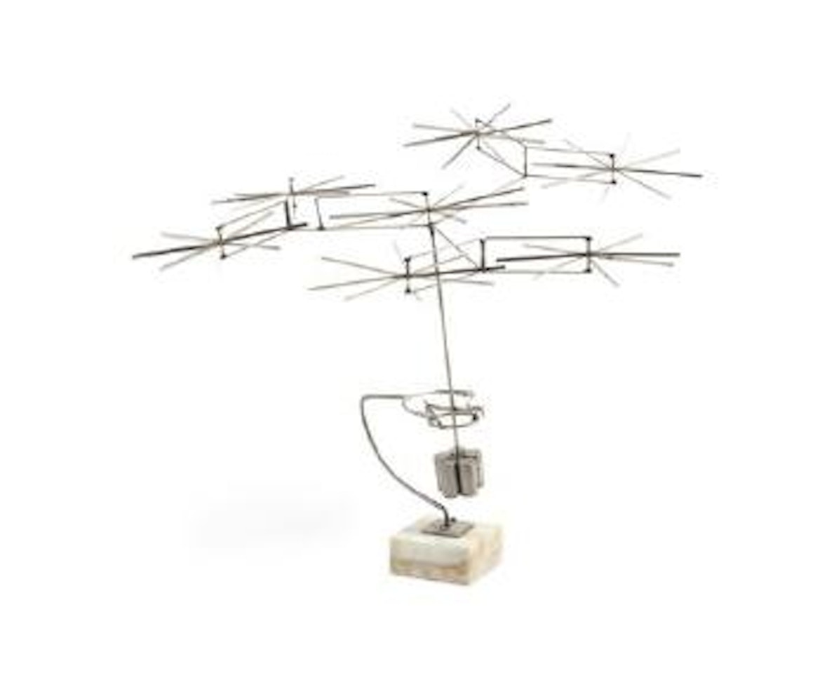 Seven Rotors Five Cylinders ,
1964 by George Rickey