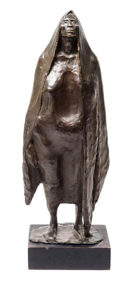 Mujer de pie con rebozo ,
1970 by Francisco Zuñiga